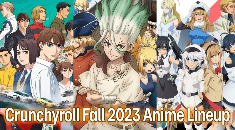 Crunchyroll Season Update - Fall 2023 Lineup - Gamecardsdirect