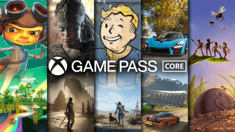 Game Pass Core header
