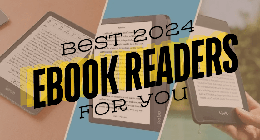 Best 2024 eBook Readers header