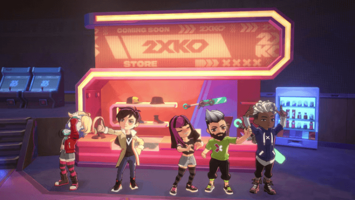 Player avatars in the social lobby Player avatars in the social lobby