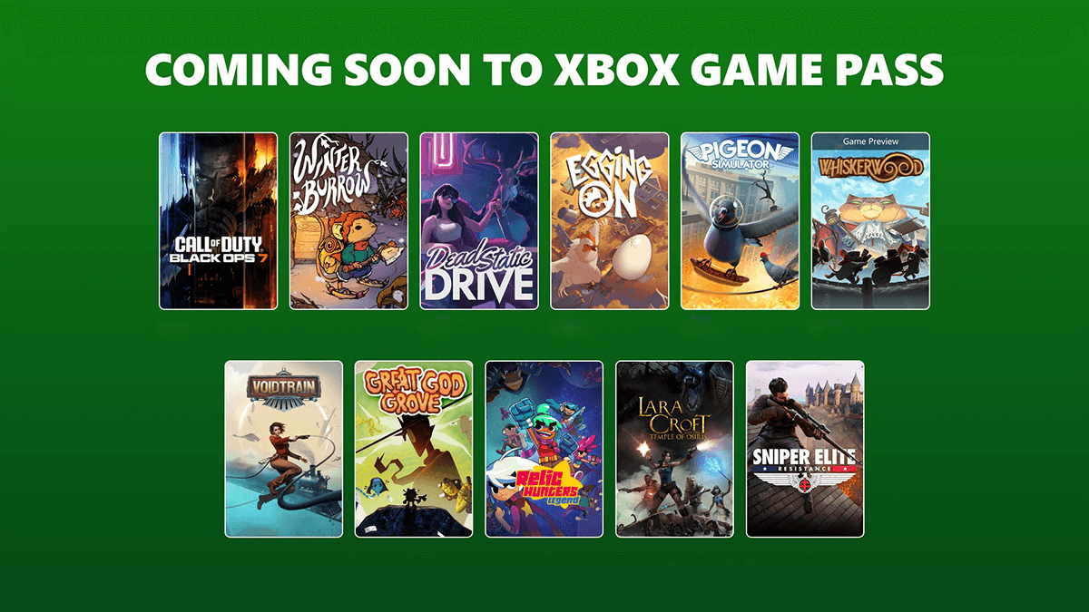 Game Pass Games Update Header
