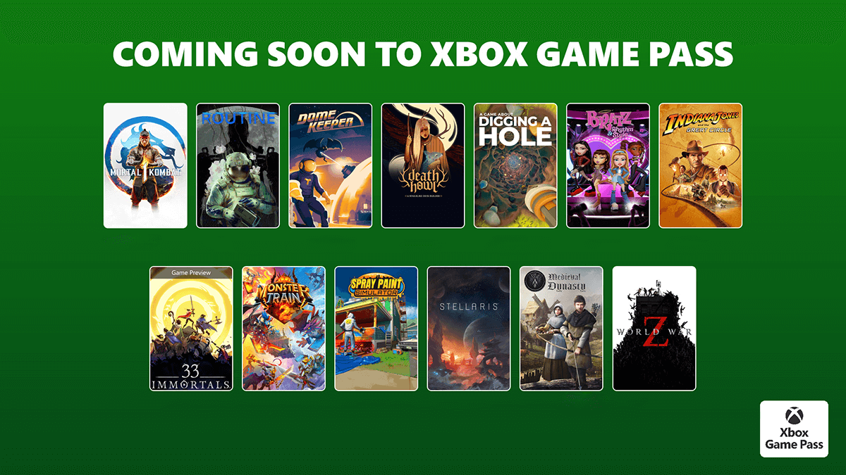 Game Pass Games Update Header