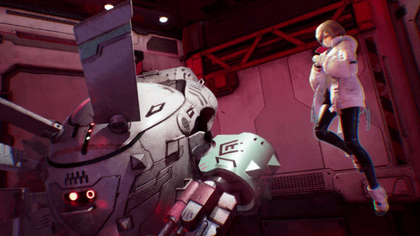 Mechs and pretty AI girls go well together