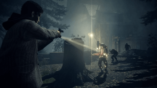 The light hurts enemies better than a gun in Alan Wake The light hurts enemies better than a gun in Alan Wake