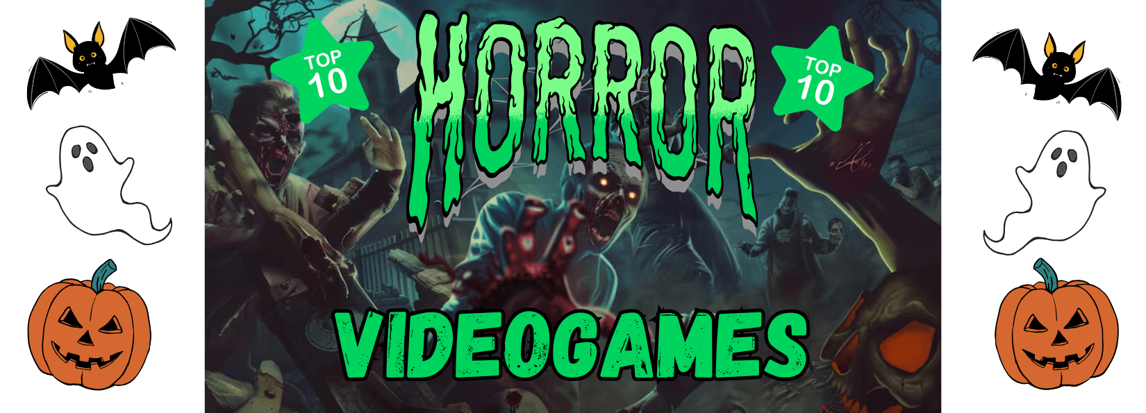 Top 10 Horror videogames header Top 10 Horror videogames header