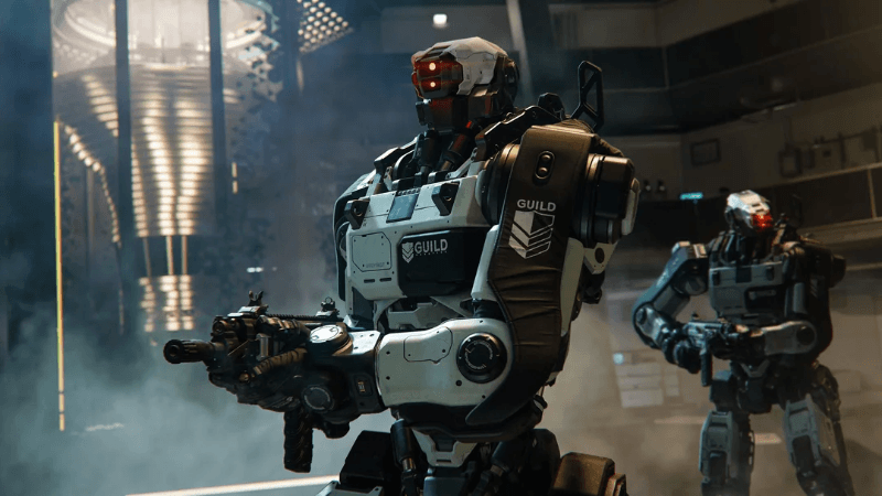 Futuristic enemies