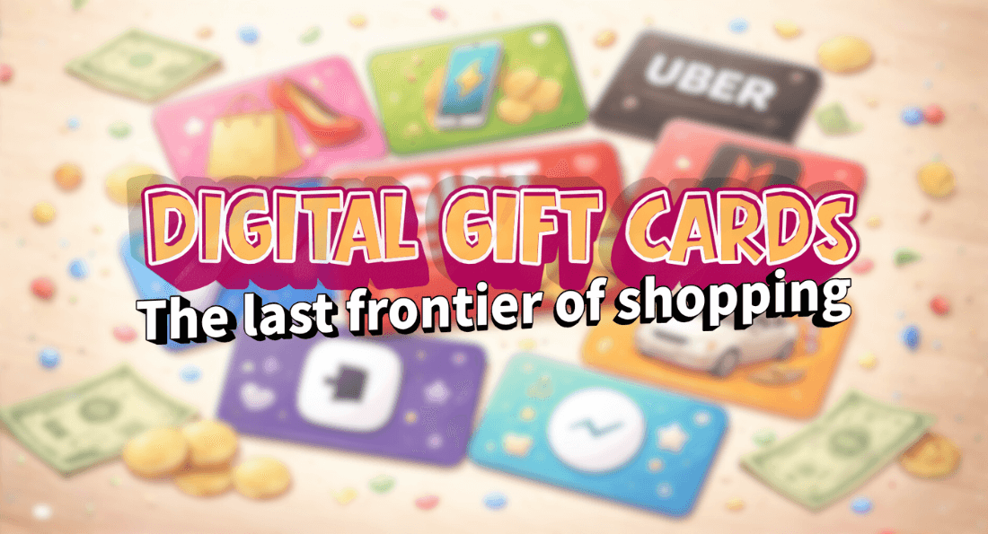 Digital gift cards Header