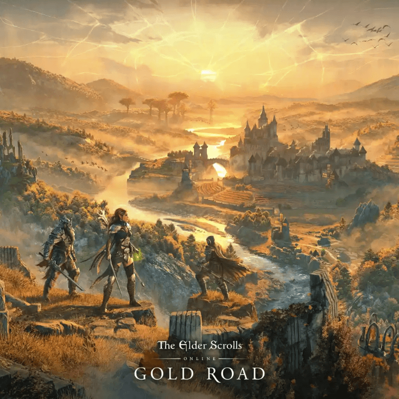 Illustration for the Gold Road expansion Illustration for the Gold Road expansion
