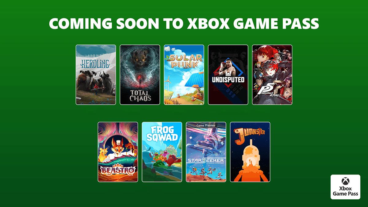 Game Pass Games Update Header