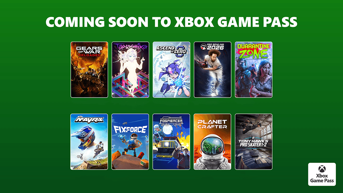 Game Pass Games Update Header