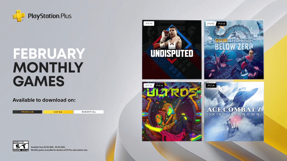 PSPlus Games February 2026 header