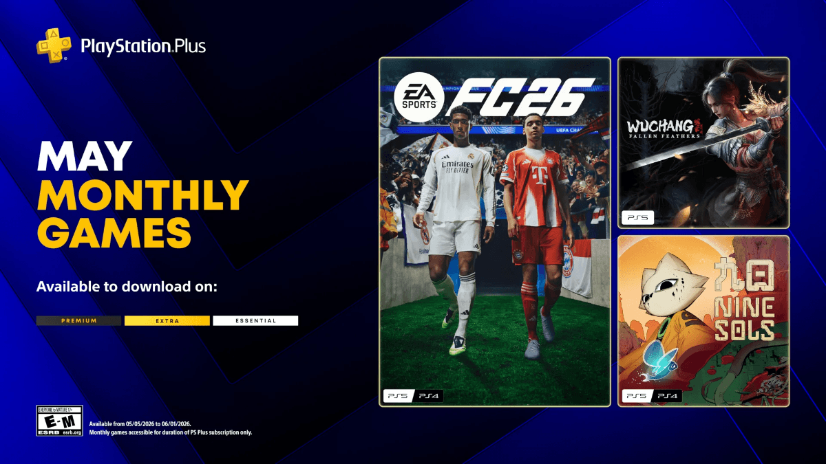 PSPlus Games May 2026 header