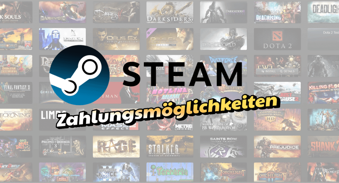 Steam Zahlungsmethoden Header
