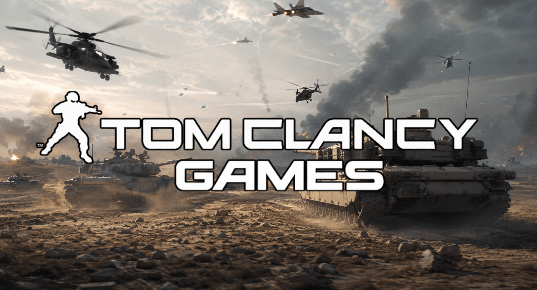Tom Clancy Games Header