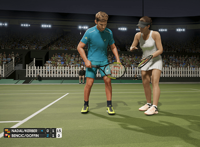 Playable AO Tennis Characters