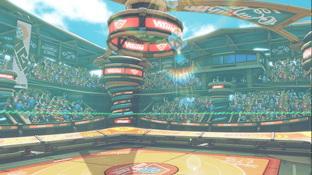 Arms stage