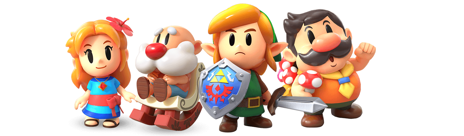 Link's Awakening Karakters