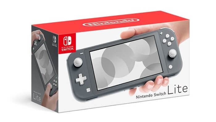 Nintendo Switch Lite grijze versie