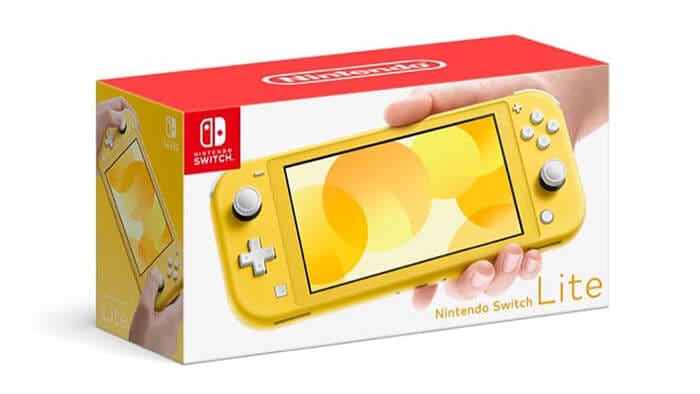 Nintendo Switch Lite gele versie