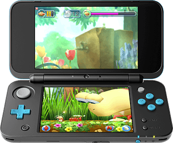 Hey Pikmin 2DS double screen play