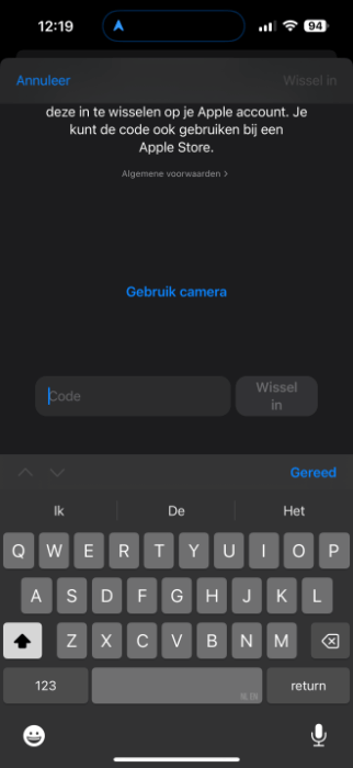 Het aflosscherm op de iPhone Het aflosscherm op de iPhone