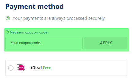 Redeem your discount code here Redeem your discount code here