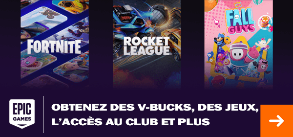 Cartes-cadeaux Epic Games