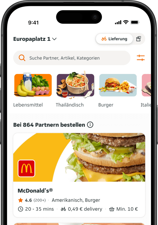 Lieferando app