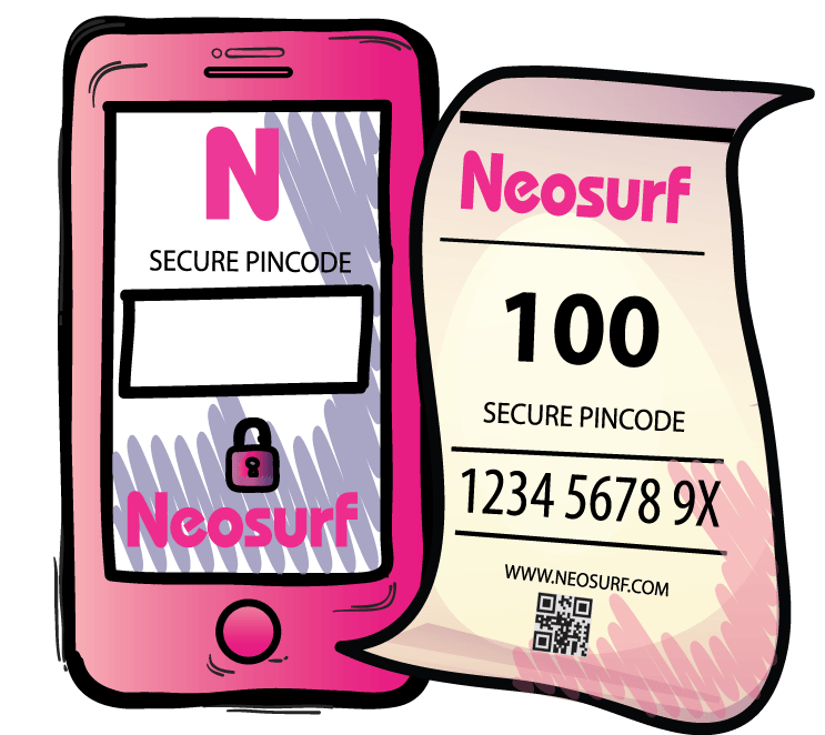 Neosurf secure Pincode