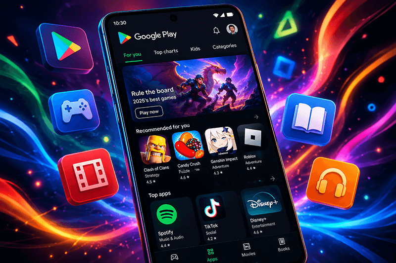 Wat je allemaal kunt doen met Google Play Wat je allemaal kunt doen met Google Play