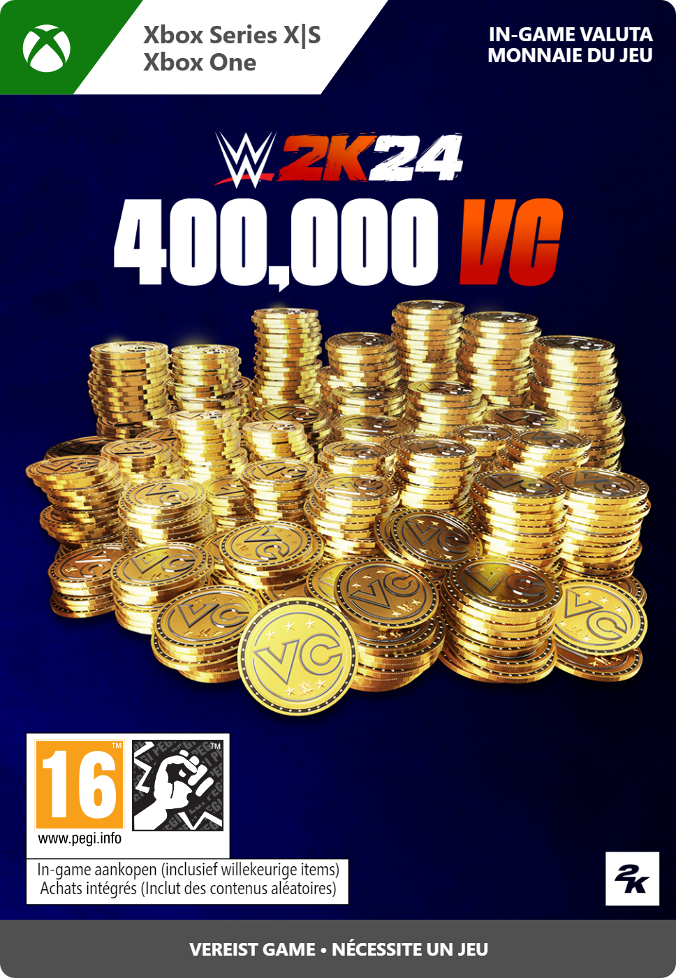 WWE 2K24 400.000 VC