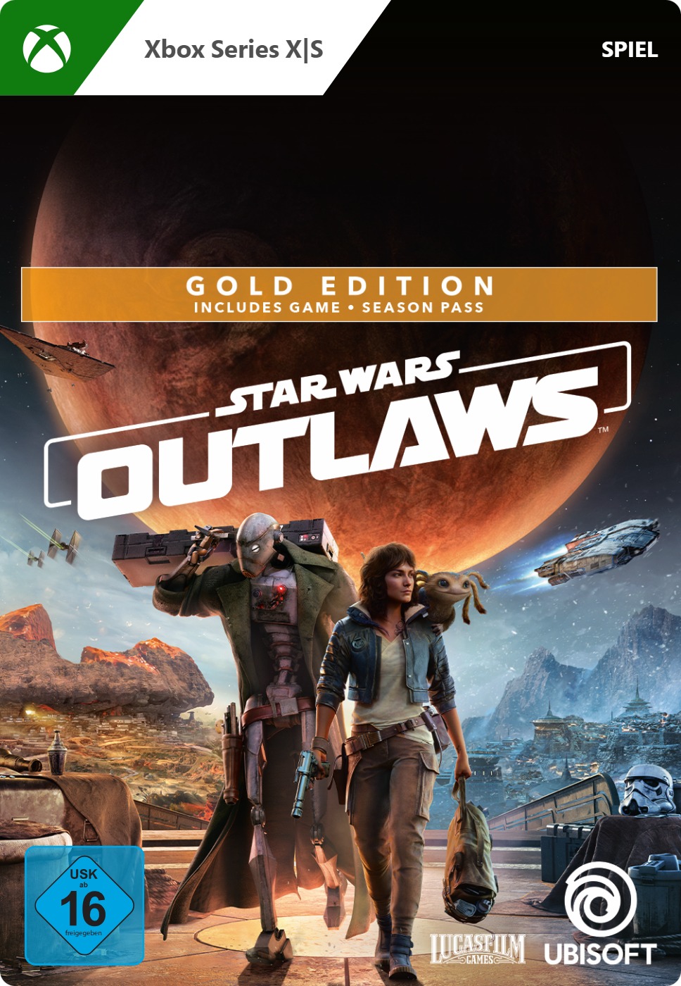 Star Wars Outlaws Gold Edition DE