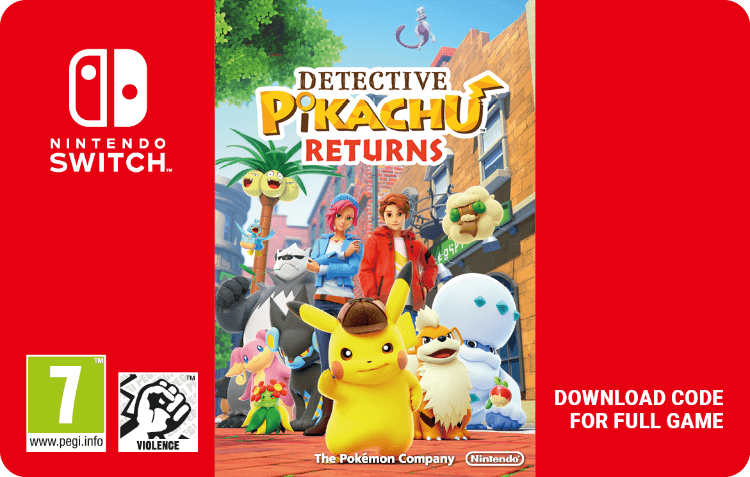 Detective Pikachu Returns | Nintendo Switch | Gamecardsdirect