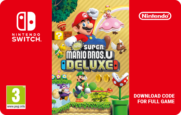 New Super Mario U Deluxe Switch Gamecardsdirect