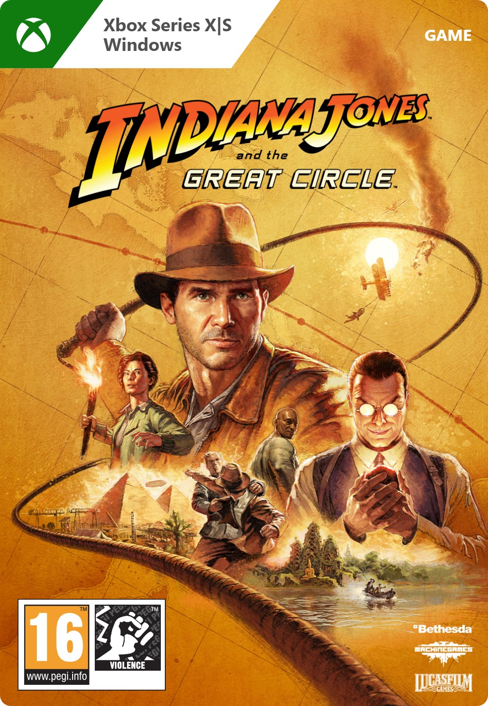 Indiana Jones and the Great Circle cover