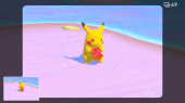 Screenshot 1: Taking a picture of Pikachu