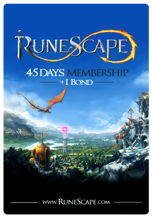 RuneScape 45 Days + 1 Bond EN