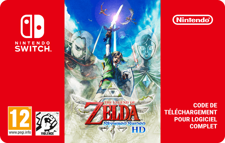Legend of Zelda: Skyward Sword HD Switch Code numérique
