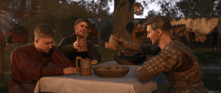 Fröhlich sein am Esstisch