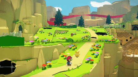 Paper Marios Welt komplett in 3D