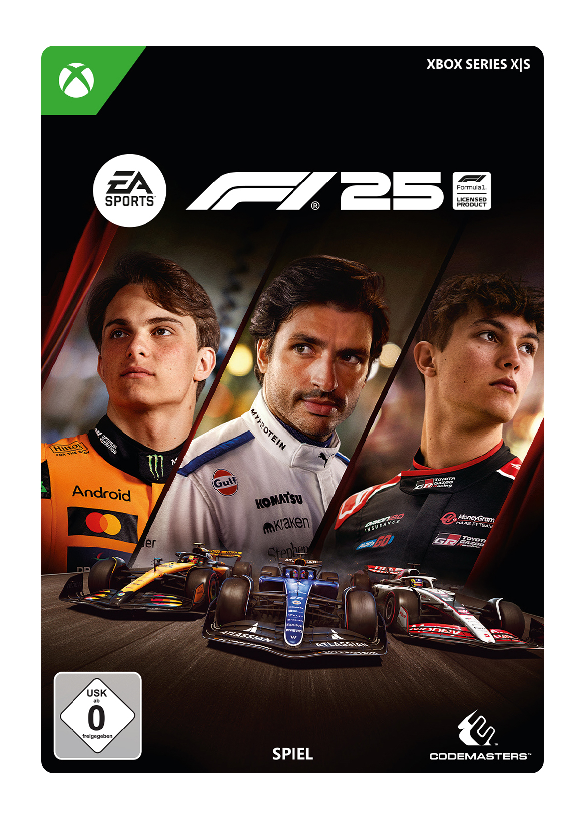 F1 25 cover DE