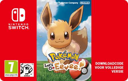 Pokémon Let's Go Eevee cover NL