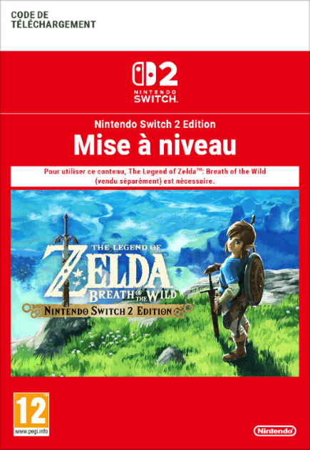 Zelda : Breath of the Wild Upgrade | Switch 2 | Direct par e-mail