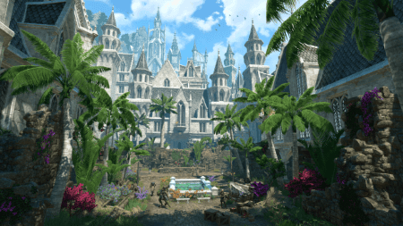 The beautiful city of Sunport