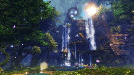 Schwimmende Blumenbecken