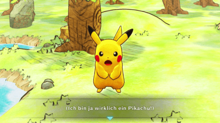 In ein Pikachu verwandelt!