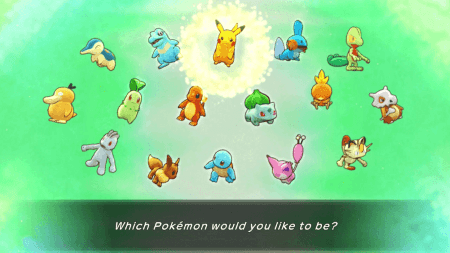Which Pokémon do you want to be?