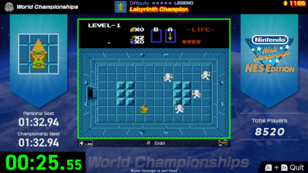World Championship NES - Link, sei schnell!
