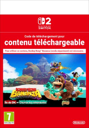 Donkey Kong Bananza - Île de DK et Course aux émeraudes