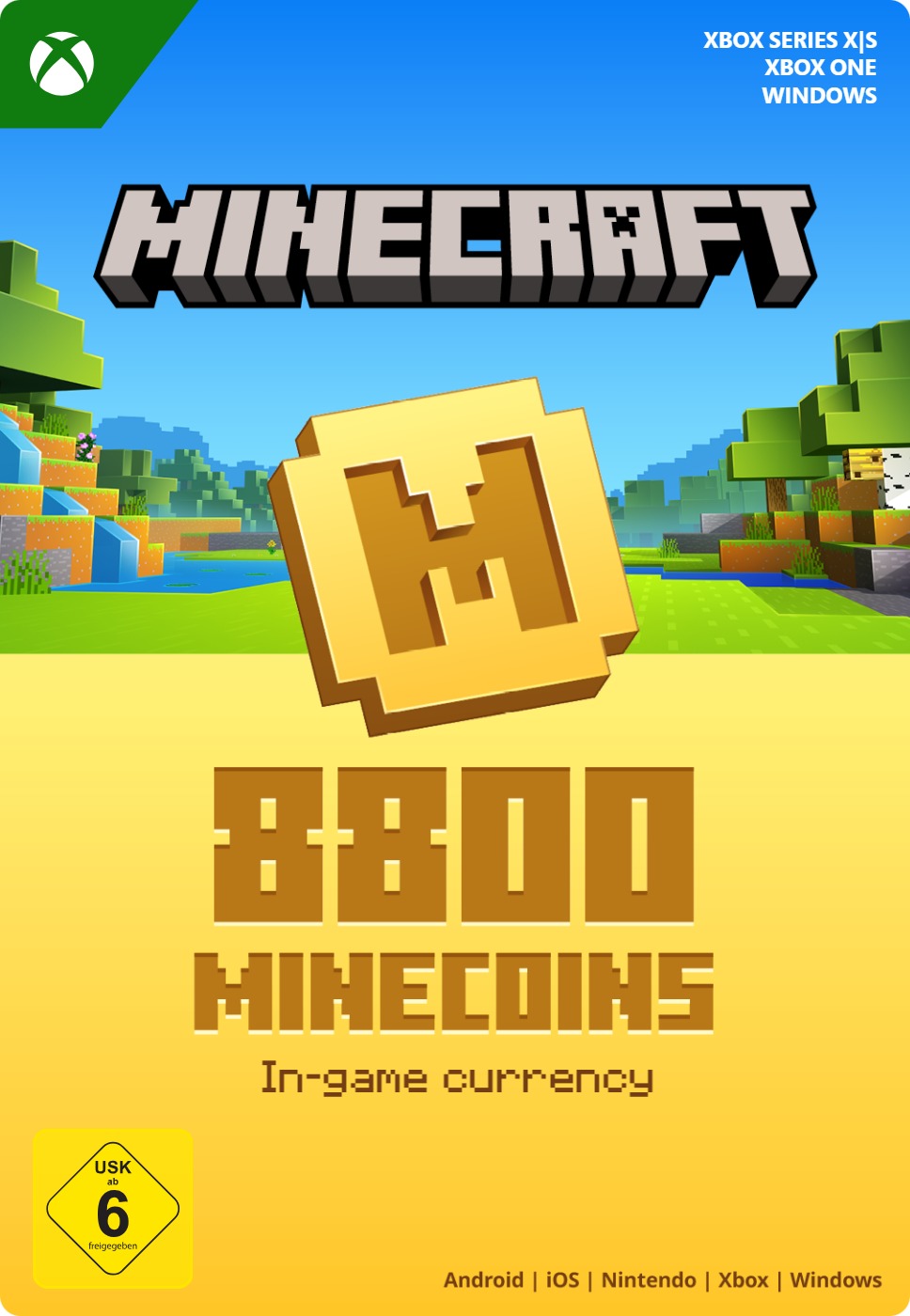 Minecraft - 8800 Minecoins DE.jpg Minecraft - 8800 Minecoins DE
